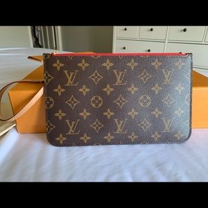Louis Vuitton Never Full MM Wristlet